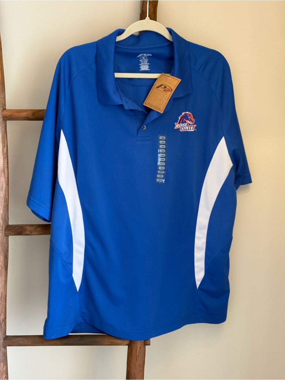 Boise State Pro Player Royal Blue Polo Shirt XL NEW